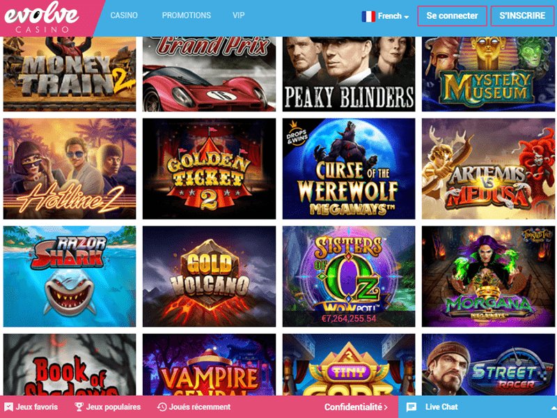 Découvrez les Avantages d'Evoluons Casino, le Meilleur Casino en Ligne Français - aperçu Découvrez les Avantages d'Evoluons Casino, le Meilleur Casino en Ligne Français - aperçu
